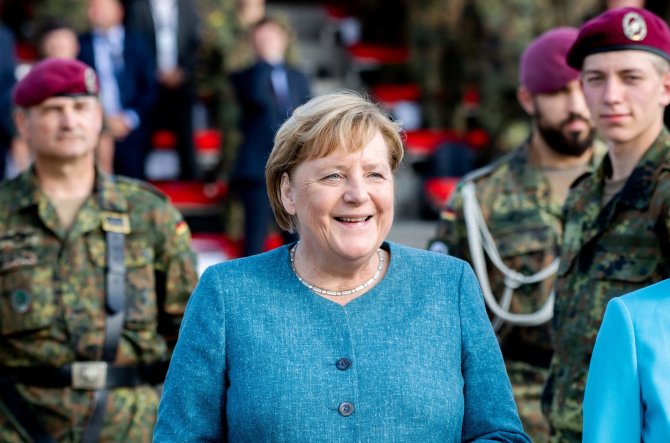 AFP/ „Scanpix“ nuotr./Angela Merkel