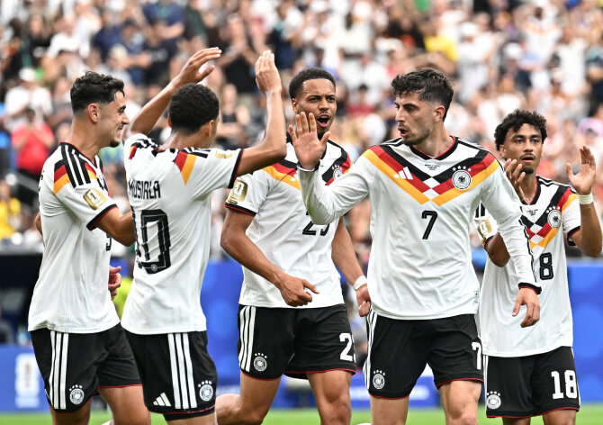 „Reuters“/„Scanpix“ nuotr./Vokietijos futbolininkai