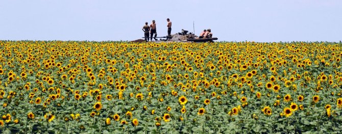 AFP/„Scanpix“ nuotr./Ukrainos kariuomenė Rytų Ukrainoje