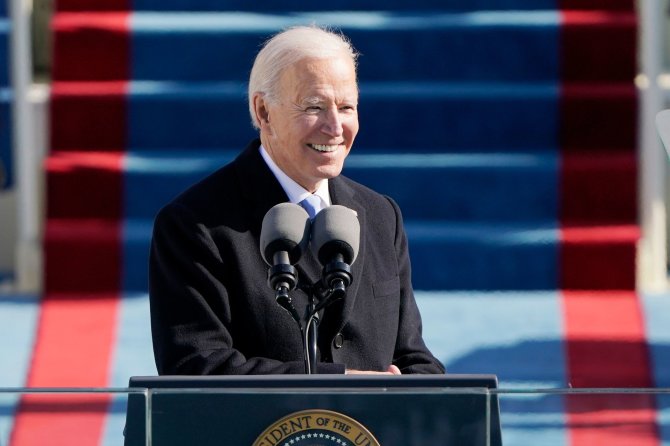 AFP/„Scanpix“ nuotr./Joe Bideno inauguracijos ceremonija