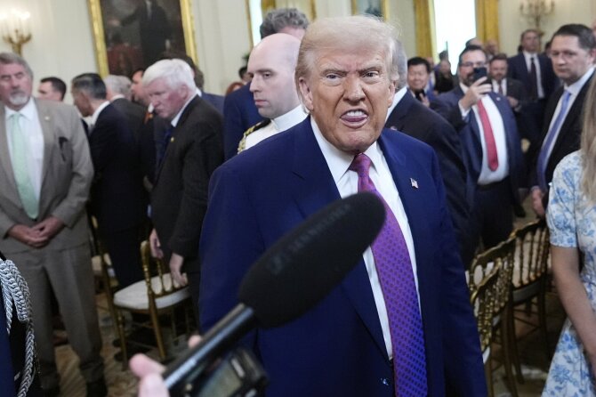 Donaldas Trumpas / Alex Brandon / AP