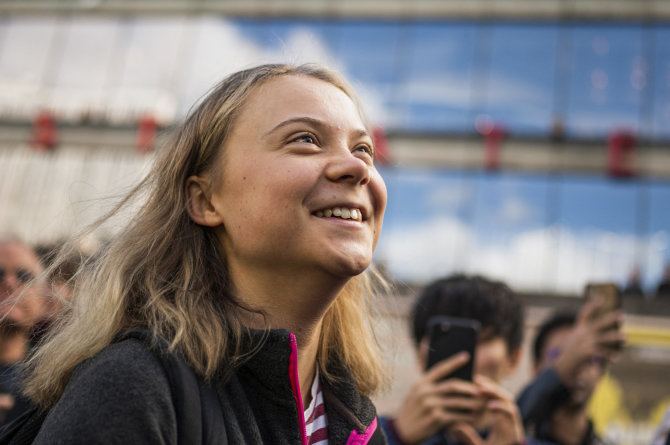 AFP/„Scanpix“ nuotr./Greta Thunberg