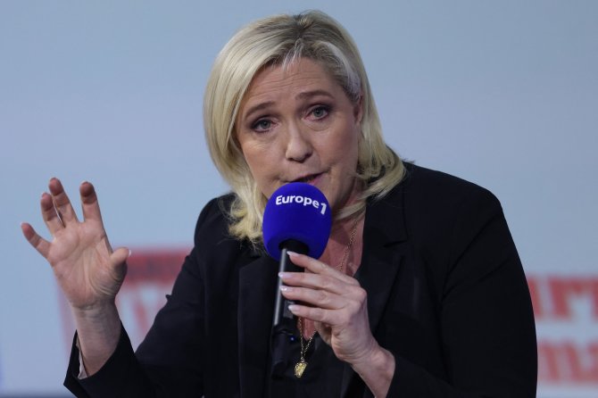 AFP/„Scanpix“ nuotr./Marine Le Pen