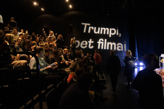 Tautvydo Stuko nuotr./Vilniaus trumpųjų filmų festivalio apdovanojimų ceremonija