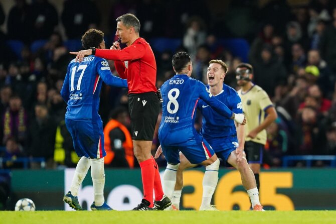 Vida Press nuotr./Londono „Chelsea“ švenčia įvartį