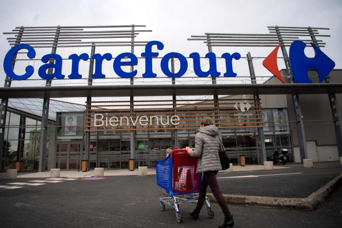 AFP/„Scanpix“ nuotr./„Carrefour“