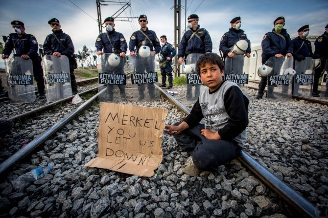 Vidmanto Balkūno/15min.lt nuotr./Idomeni(Graikija) pabėgėlių stovykla