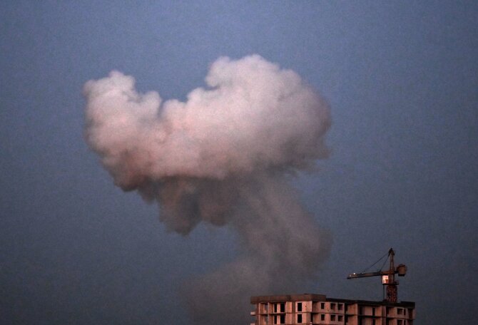 AFP/ „Scanpix“/Karas Ukrainoje