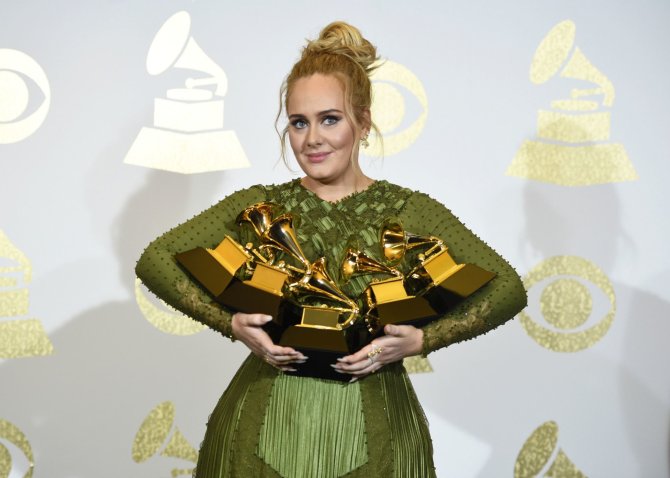 „Scanpix“/AP nuotr./Adele 