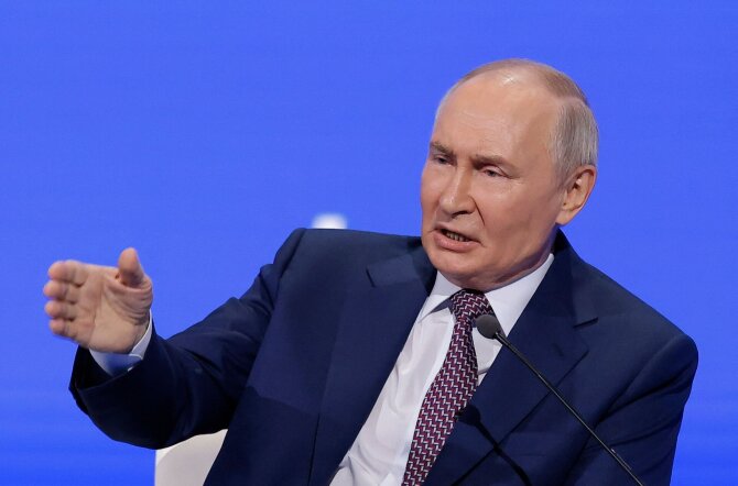 AFP/ „Scanpix“/Vladimiras Putinas
