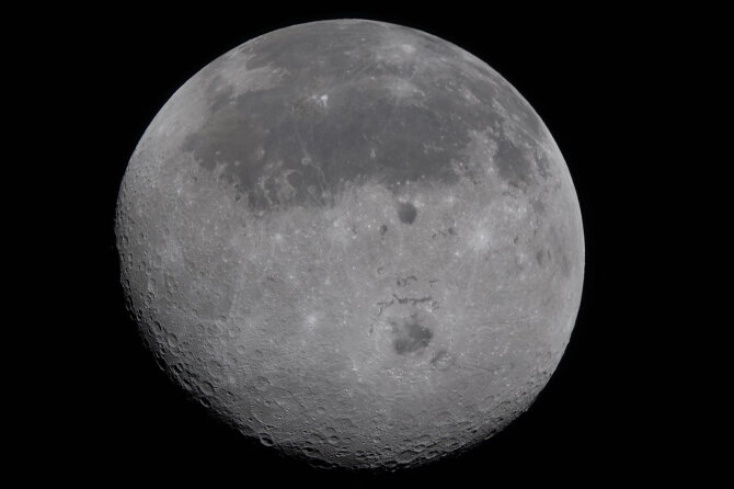 AFP/„Scanpix“ nuotr./„Artemis“ astronautų užfiksuotas Mėnulis