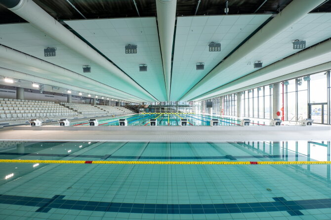 Kauno miesto savivaldybės nuotr./Vandens sporto centras Nemuno saloje
