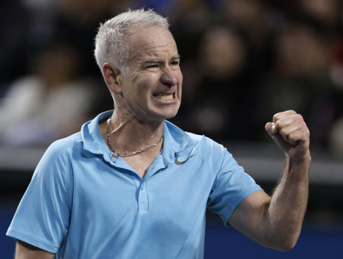 „Scanpix“/AP nuotr./Johnas McEnroe