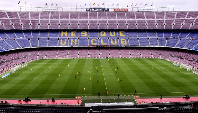 „Scanpix“ nuotr./„Camp Nou“ stadionas Barselonoje.