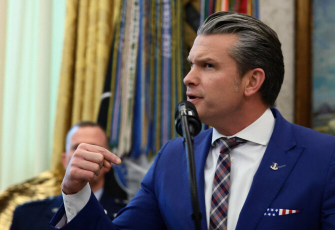 „Reuters“/„Scanpix“/Pete'as Hegsethas
