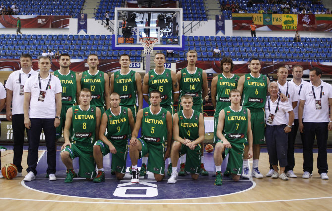 „Scanpix“ nuotr./Lietuvos krepšinio rinktinė 2010 metais pasaulio čempionate iškovojo bronzą.