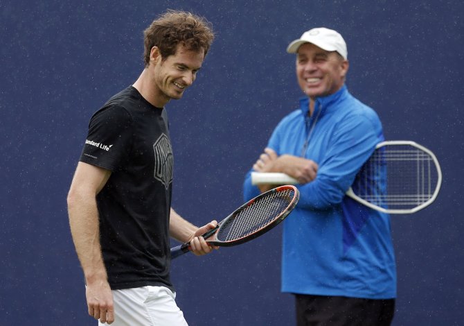 „Scanpix“ nuotr./Andy Murray ir Ivanas Lendlas