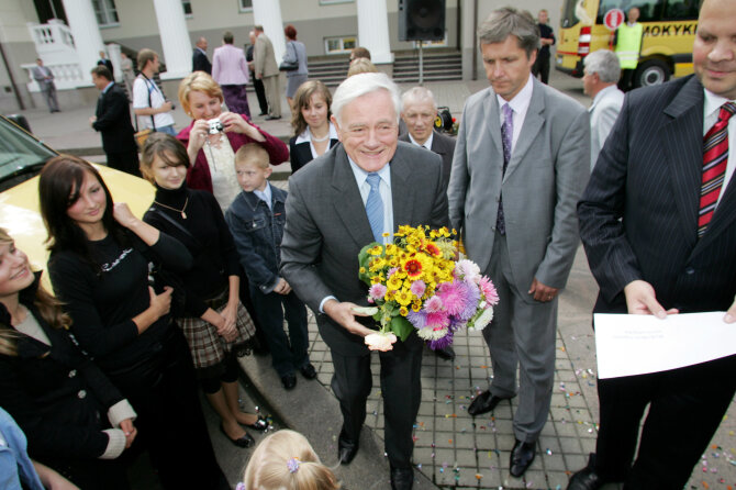 Sauliaus Žiūros / BNS nuotr./Valdas Adamkus