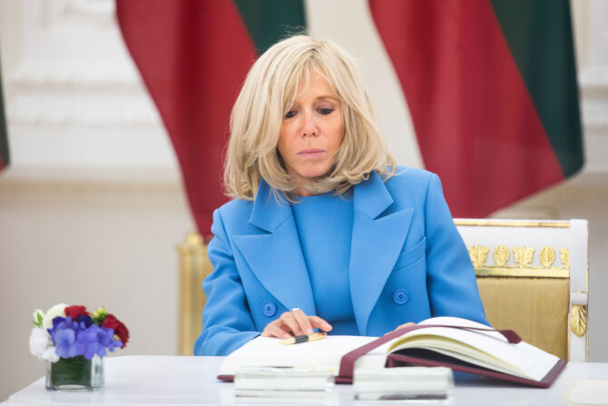 Brigitte Macron Vilniuje / Irmanto Gelūno nuotr.