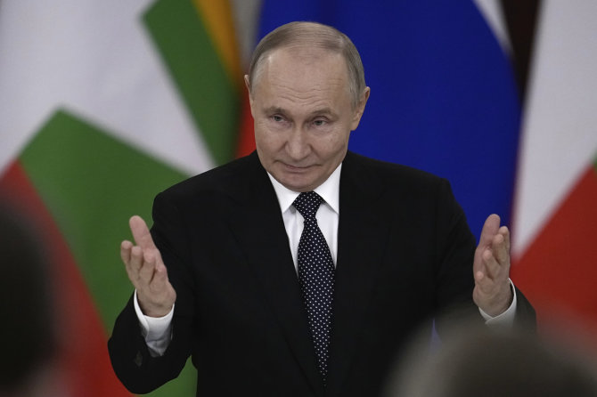 „AP“/„Scanpix“/Vladimiras Putinas