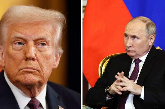 15min koliažas/Donaldas Trumpas, Vladimiras Putinas, Kamala Harris