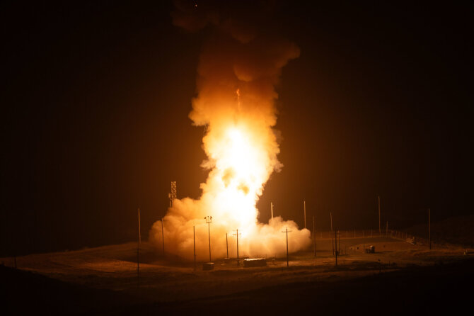 Vandenbergo kosmoso pajėgų bazė /„Minuteman III“ raketos bandymas, 2026 m.