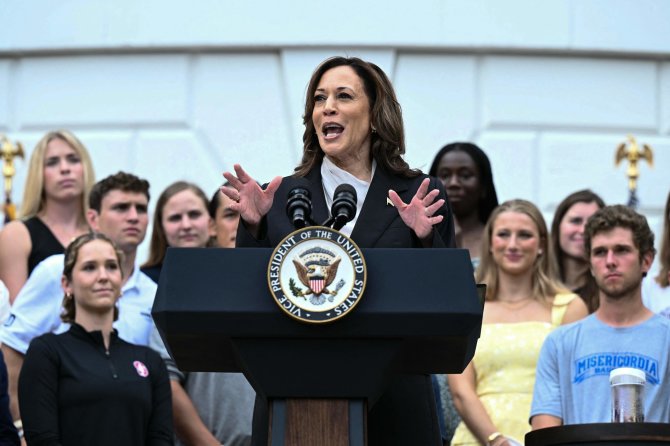 AFP/„Scanpix“ nuotr./Kamala Harris