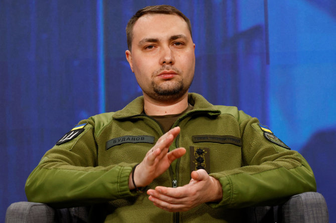 „Reuters“/„Scanpix“/Ukrainos karinės žvalgybos vadas Kyrylo Budanovas