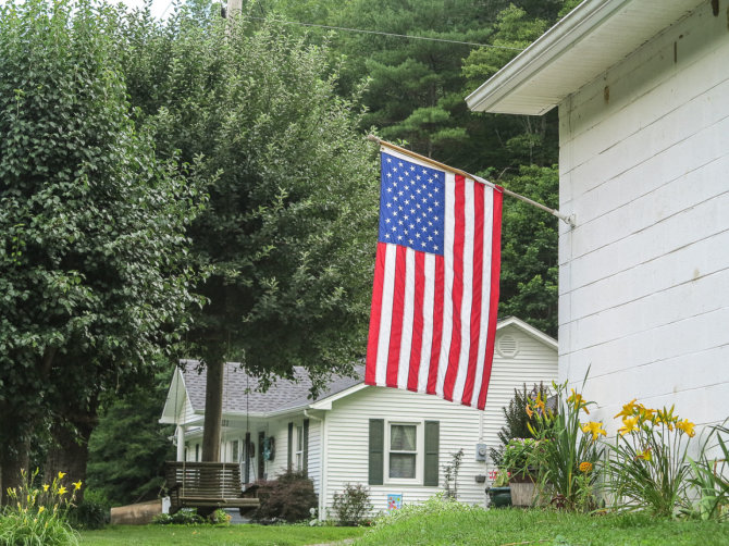 Paul Stewart nuotr./Amerikiečiams šalies vėliava turi ypatingą reikšmę