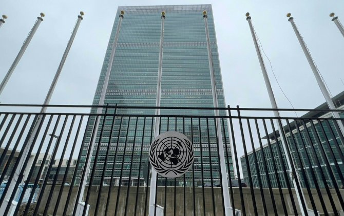 AFP/„Scanpix“ nuotr./Jungtinių Tautų Organizacijos pastatas Niujorke