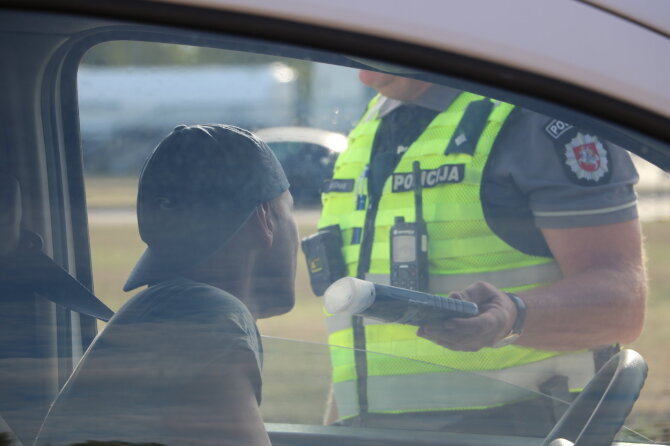 Kauno apskrities policijos nuotr./Reidas