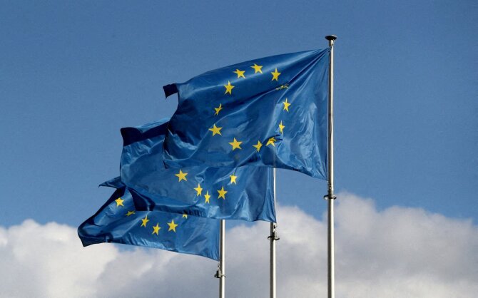 Europos Sąjungos vėliava / Yves Herman / REUTERS