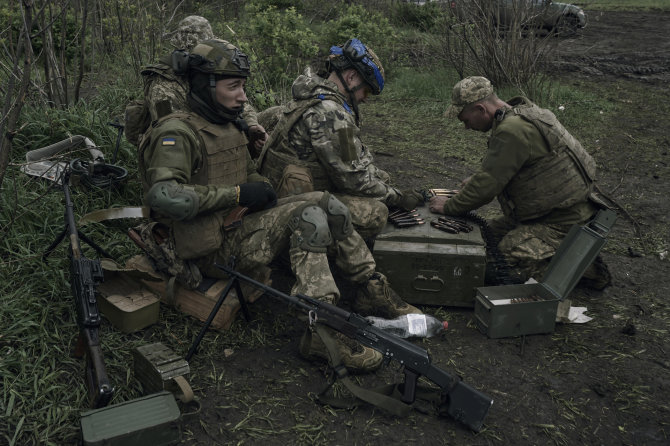 AP/„Scanpix“ nuotr./Ukrainos kariai