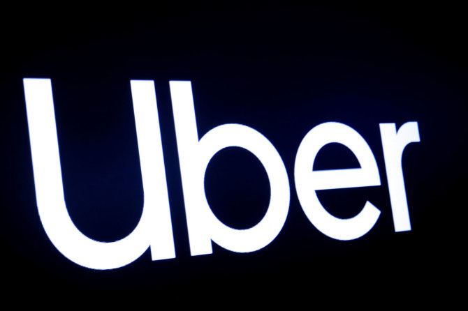 „Reuters“/„Scanpix“ nuotr./„Uber“ logotipas