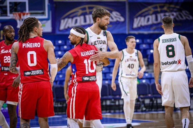 puertorico.basketball/Domantas Sabonis ir Jose Alvarado