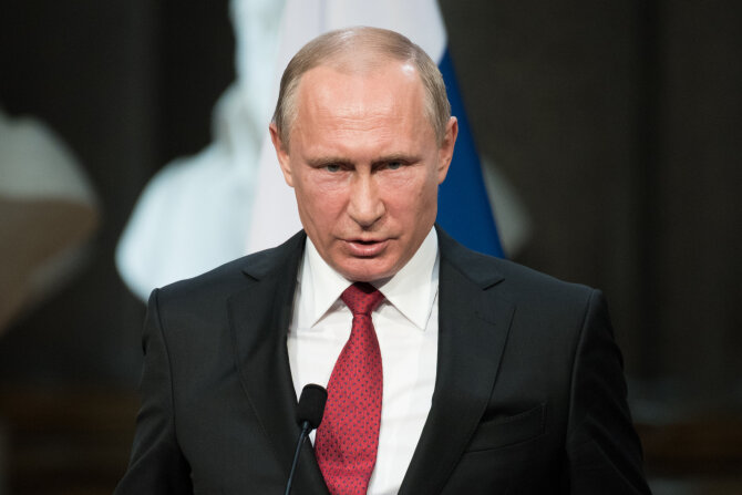 „Shutterstock“ nuotr./Vladimiras Putinas