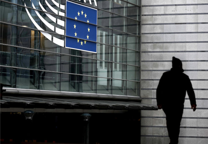 AFP/„Scanpix“ nuotr./Europos Parlamentas Belgijoje