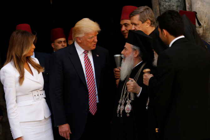 Reuters/Scanpix/Donaldas Trumpas, Jeruzalės patriarchas Teofilis III