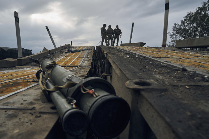 AFP/ „Scanpix“ nuotr./Karas Ukrainoje