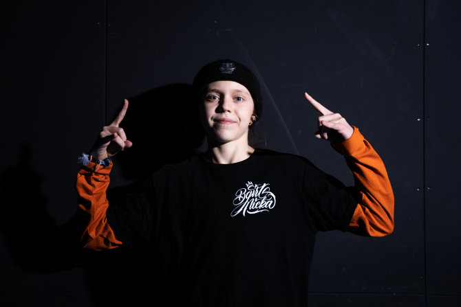 Organizatorių nuotr./Dominika Banevič – B-Girl Nicka