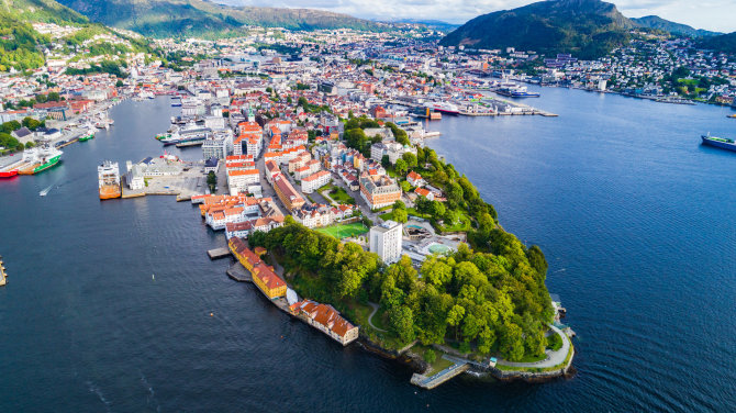 Shutterstock nuotr. / Bergenas, Norvegija