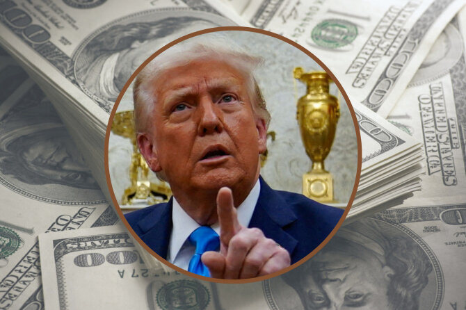 15min koliažas/Donaldas Trumpas