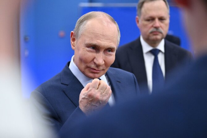 AFP/„Scanpix“/Vladimiras Putinas