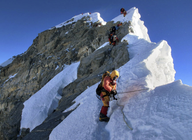 „Scanpix“/AP nuotr./Kopimas į Everestą