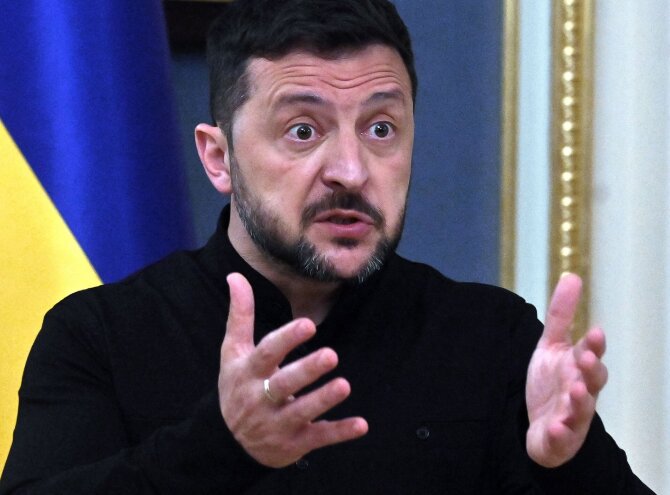 AFP/ „Scanpix“/Volodymyras Zelenskis