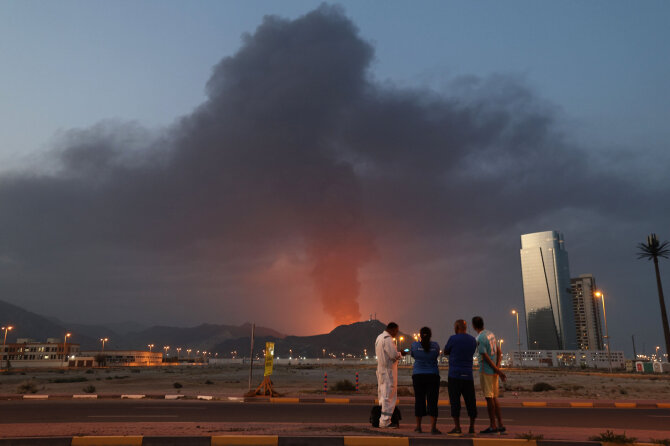 AFP/ „Scanpix“/Karas Irane