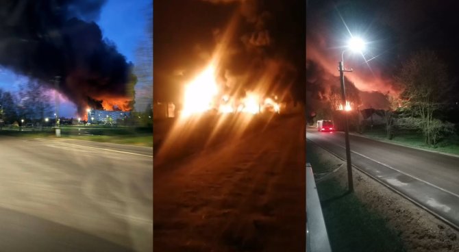 Stopkadras/Galingas Ukrainos smūgis: atakavo elektros pastotes ir naftos perdirbimo gamyklas Rusijoje
