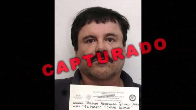 AFP/„Scanpix“ nuotr./Joaquinas „El Chapo“ Guzmanas
