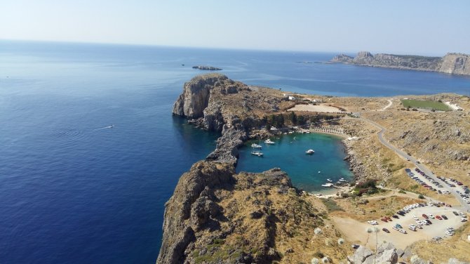 Astos Jolantos Miškinytės nuotr./Lindos vaizdas į įlanką