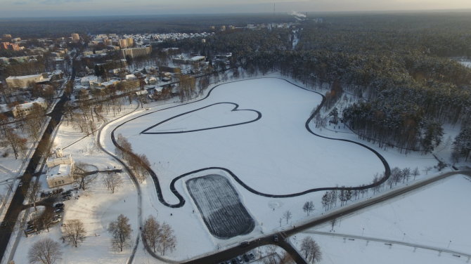 Druskininkų miesto savivaldybės nuotr./Druskininkai žiemą